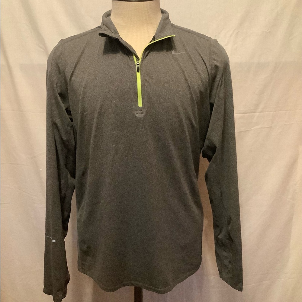 Nike Gray Dri-FIT Pullover